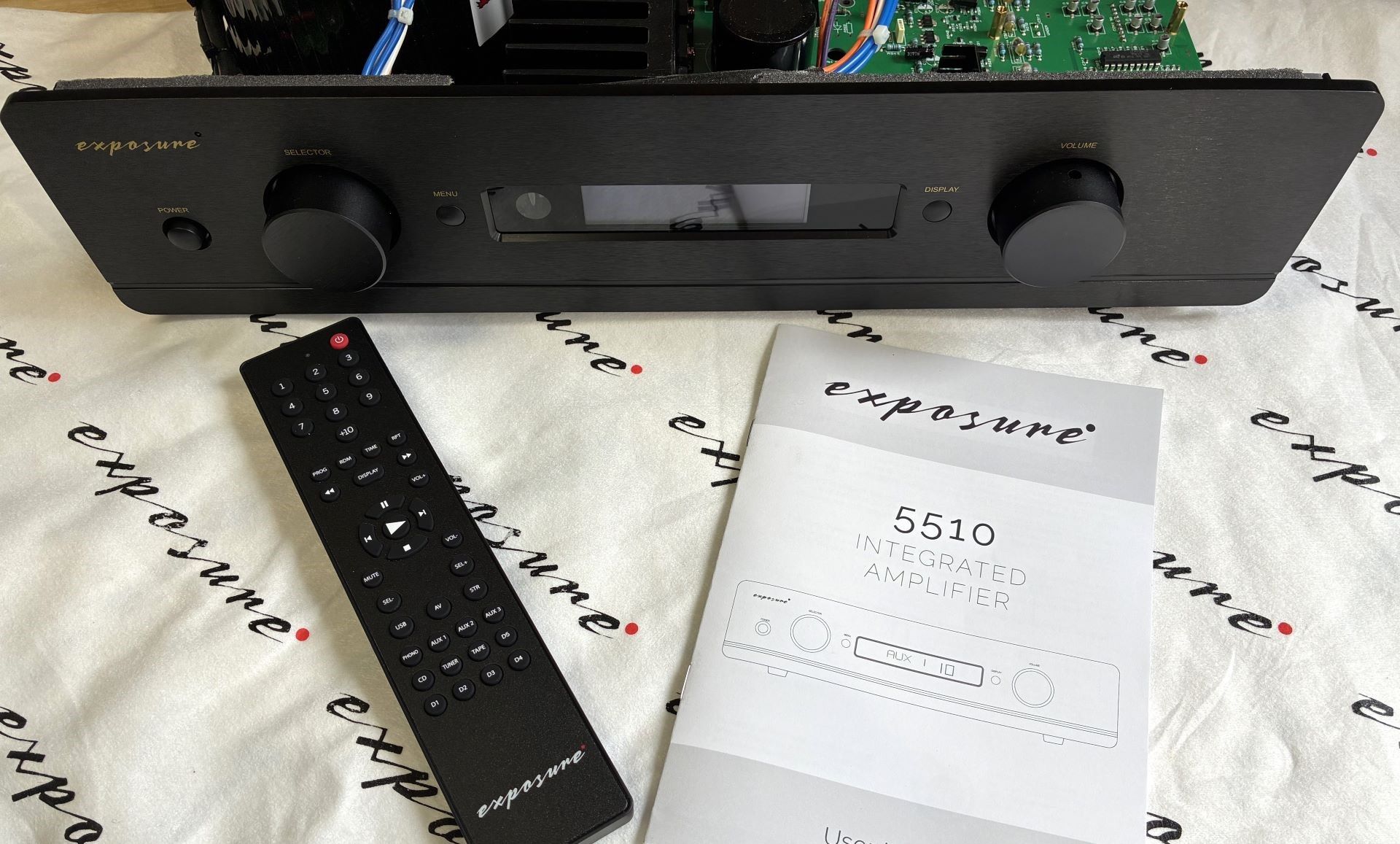 HiFi Review. Exposure 5510 with designer, Tony Brady